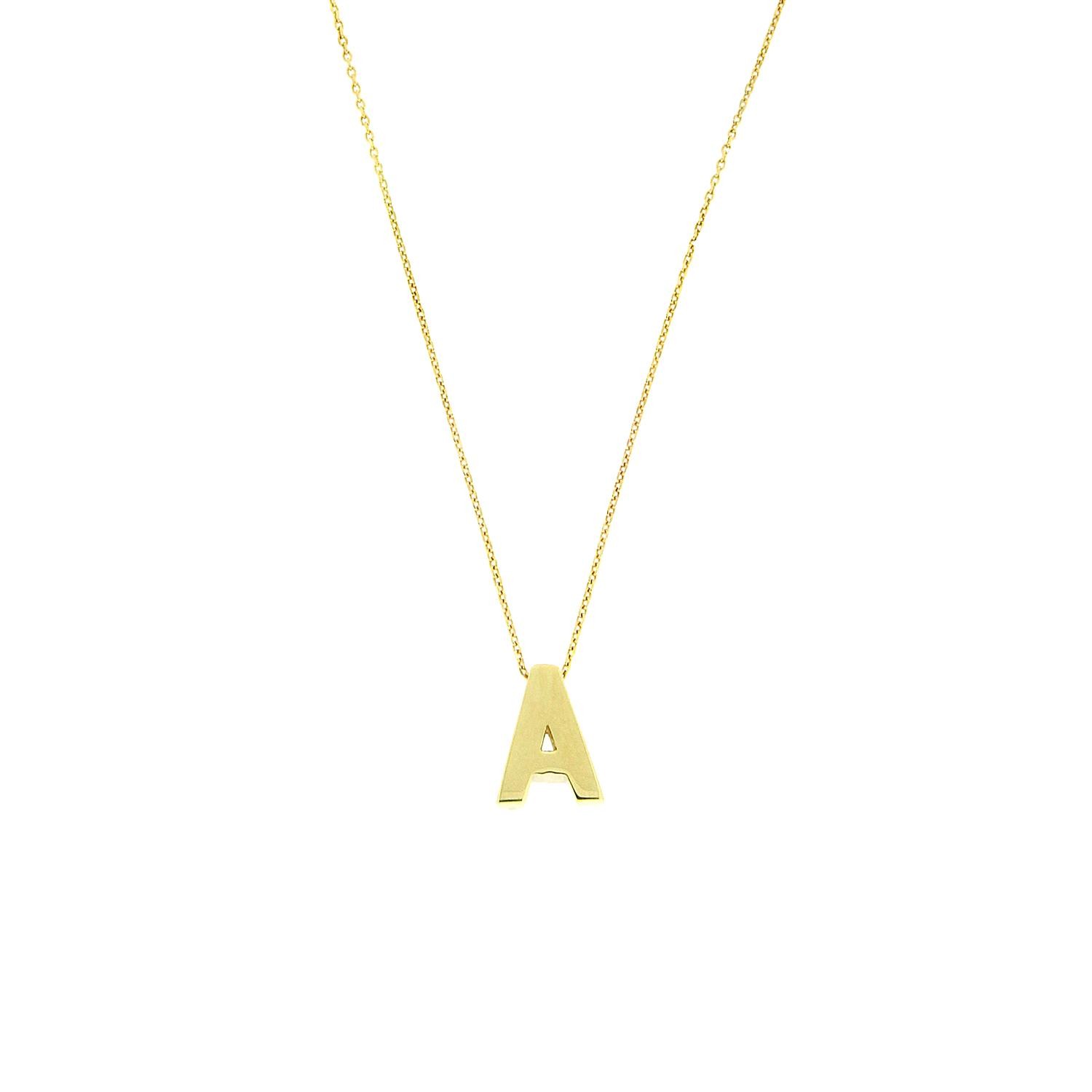 Κολίε minimal με μονόγραμμα