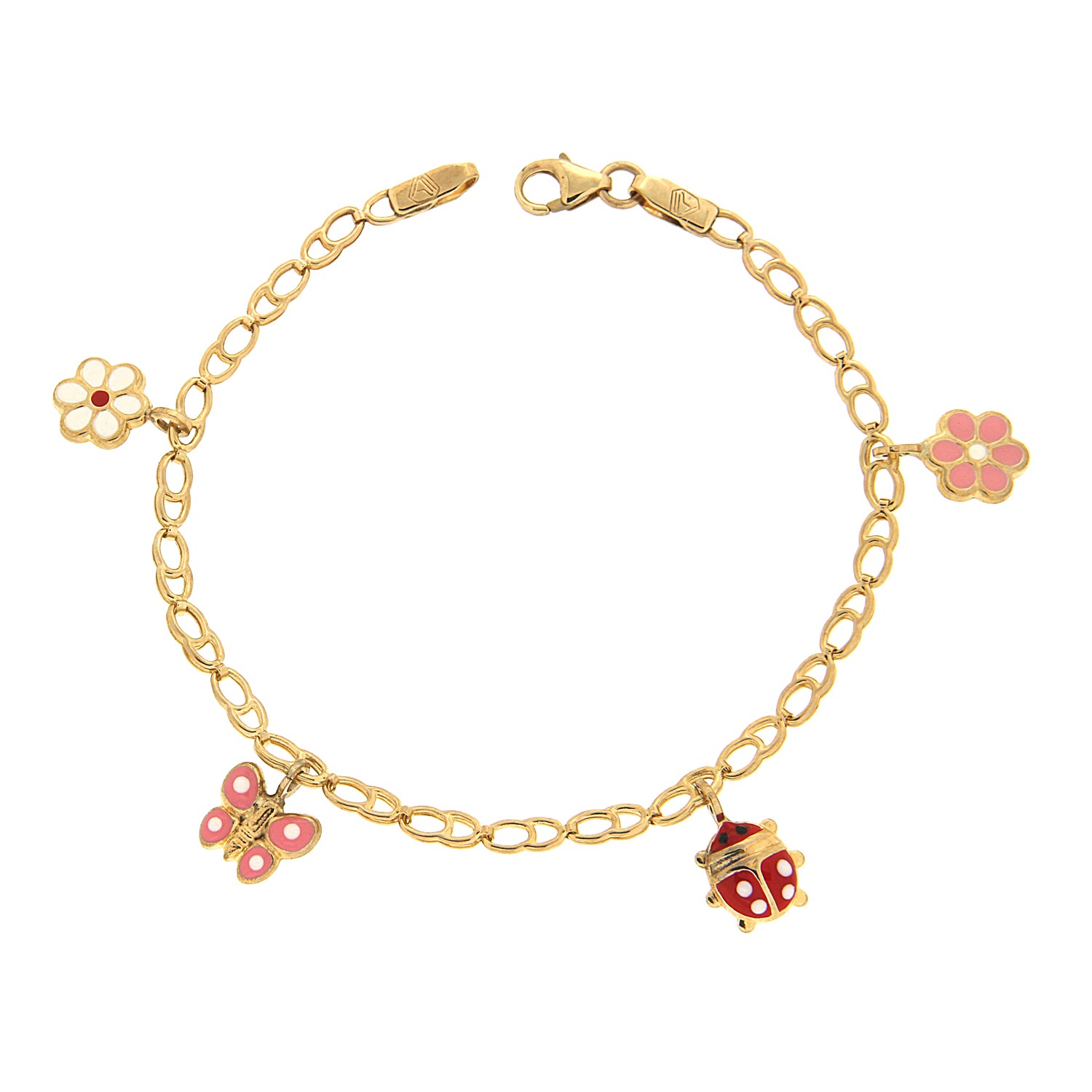 Βραχιόλι με διάφορα charms Κ9