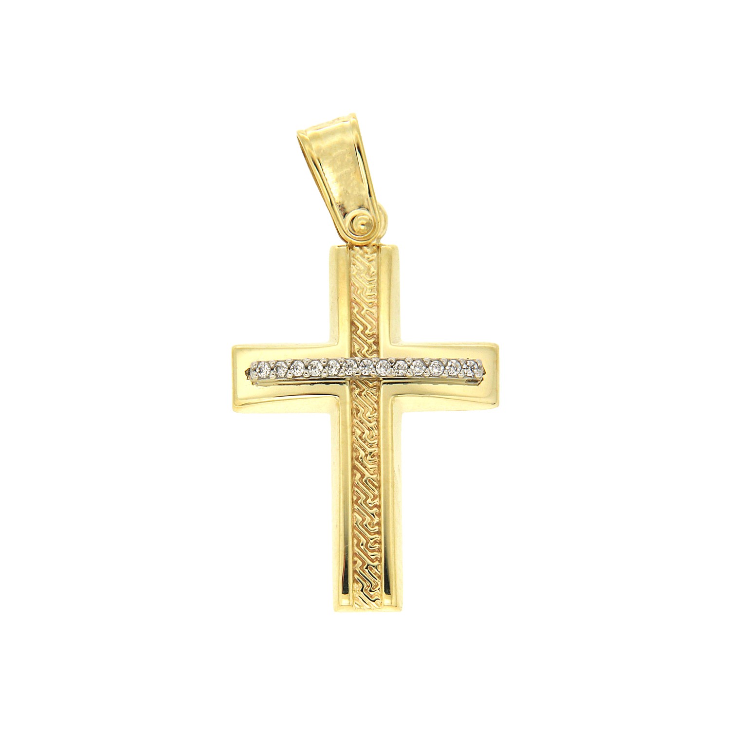 Σταυρός με οριζόντια γραμμή ζιργκόν 4958290