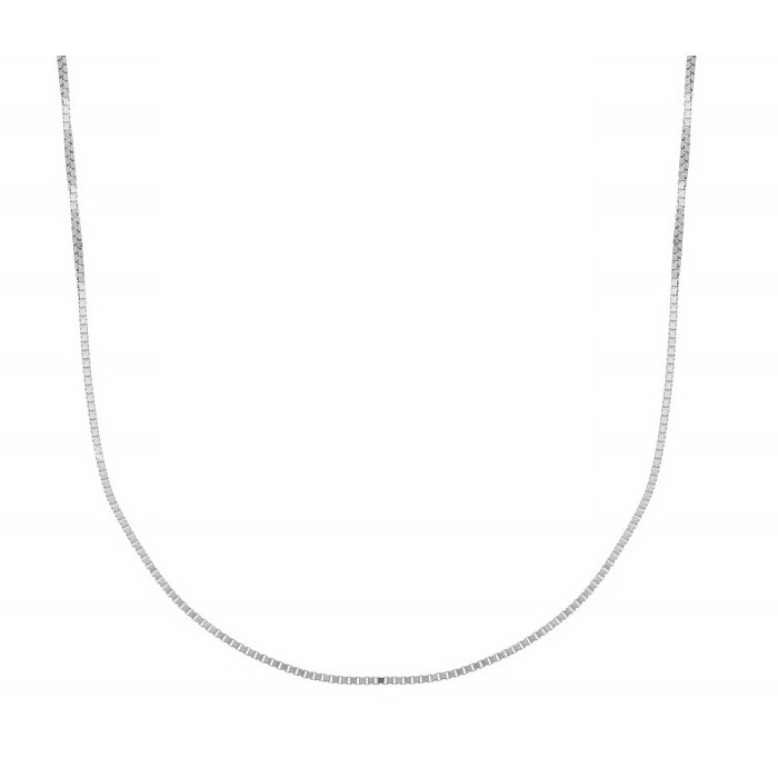 Αλυσίδα λαιμού λευκόχρυση Κ18(750) 5171390