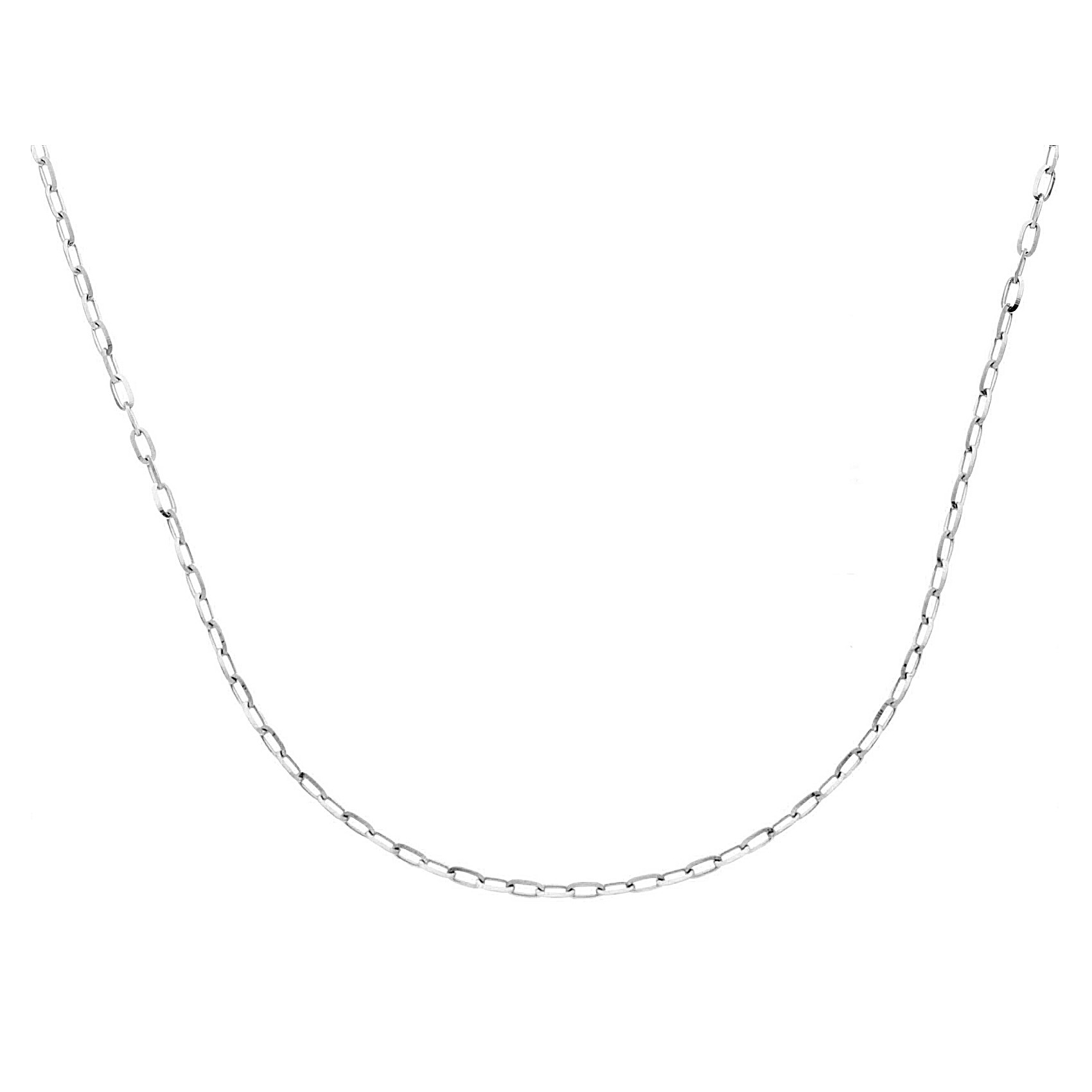 Αλυσίδα λαιμού λευκόχρυση Κ18(750) 45cm 5172290