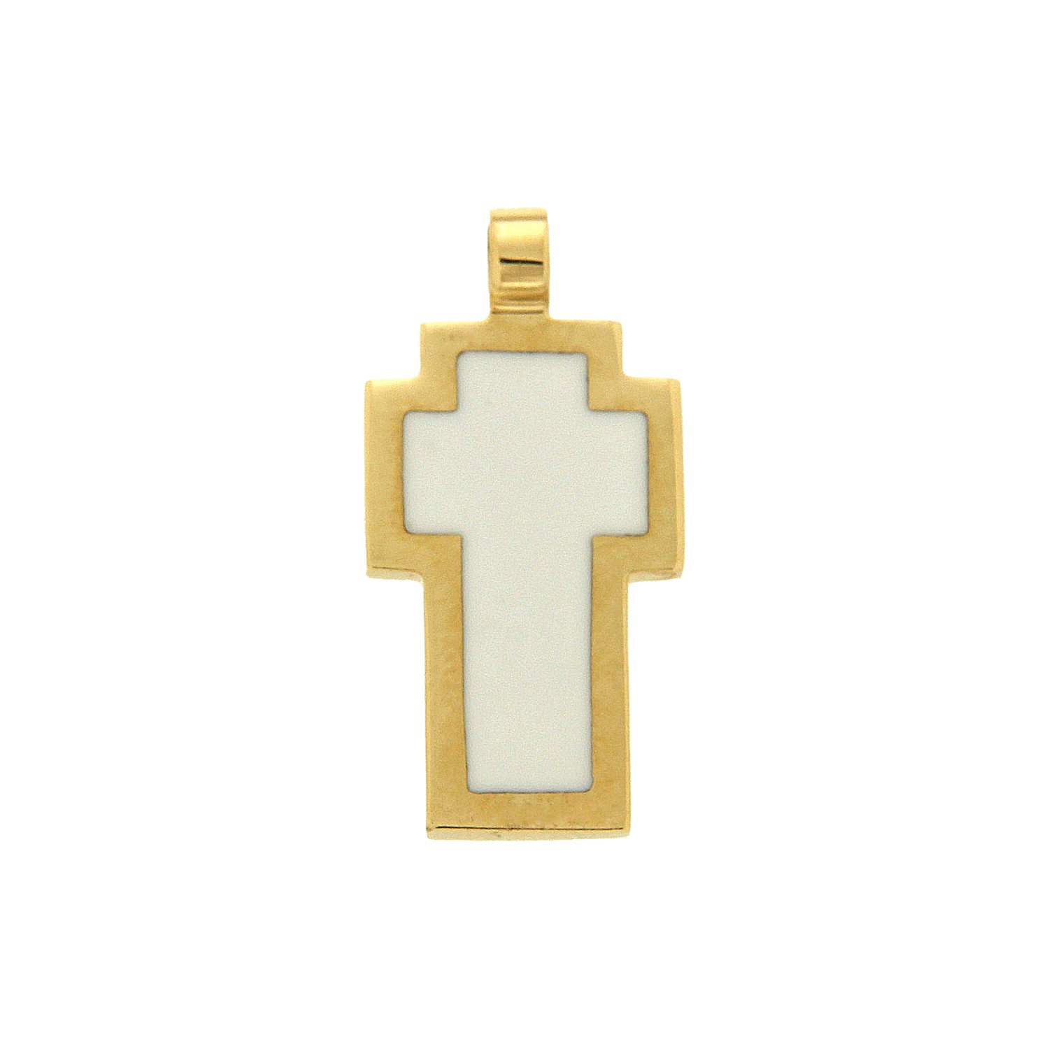 Σταυρός λευκός gold 5273790