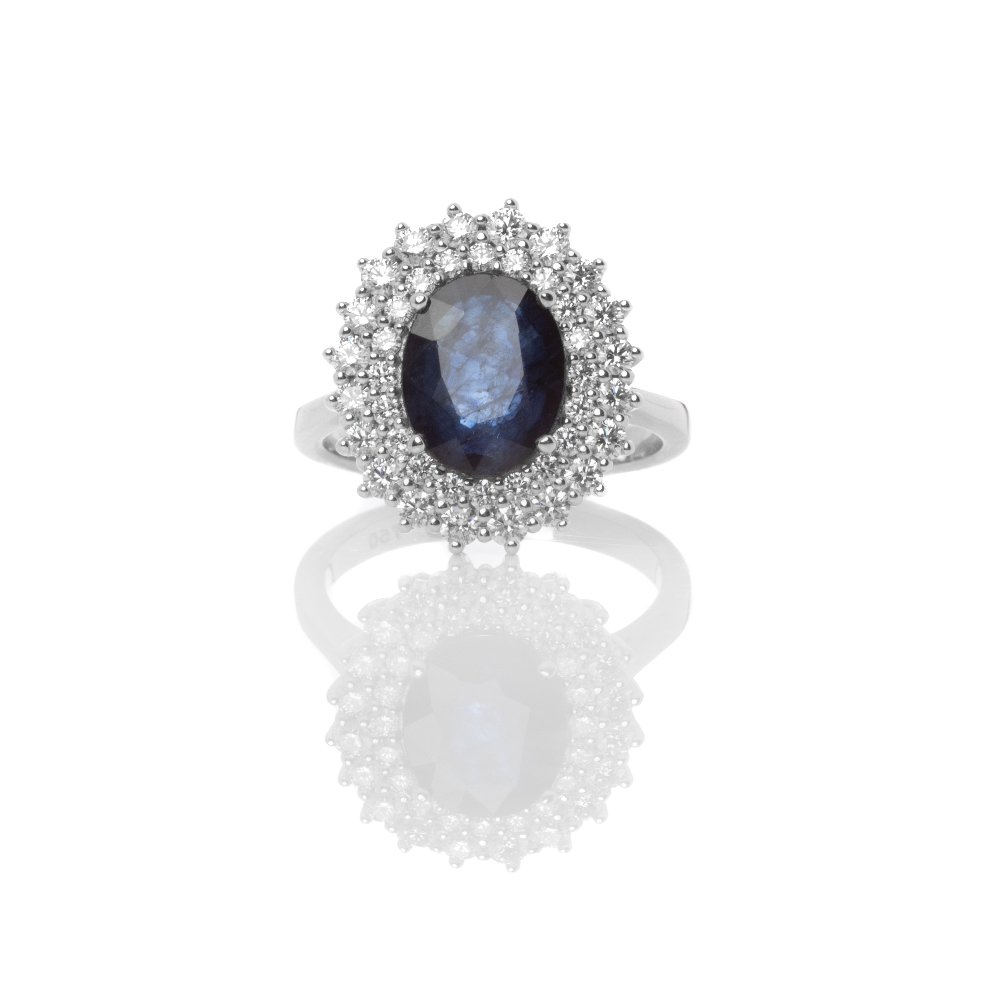 Δαχτυλίδι ροζέτα με ζαφείρι2.69ct