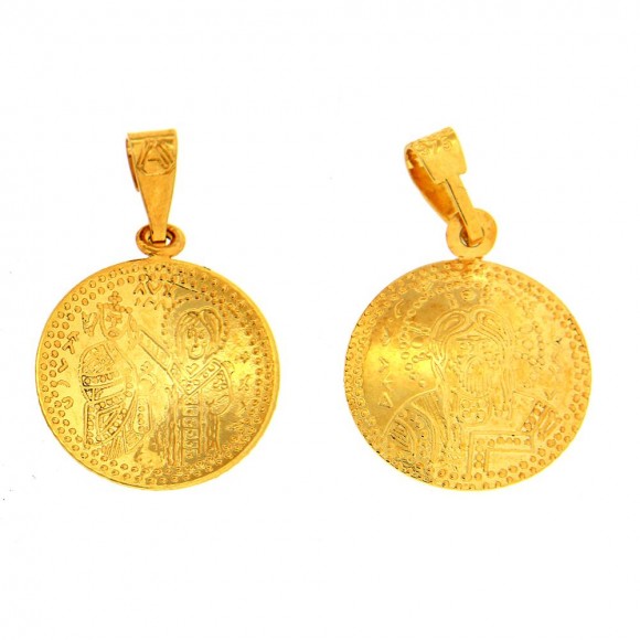 Κωνσταντινάτο στρόγγυλο, σκέτο χρυσό Large