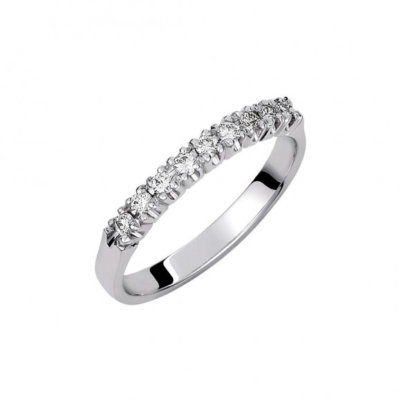 Δαχτυλίδι σειρέ με διαμάντια 0.17ct