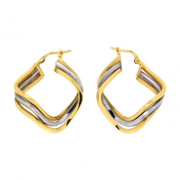 Κρίκοι τριπλοί γυαλιστεροί