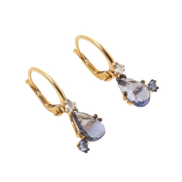 Bizzotto blue sapphire σκουλαρίκια