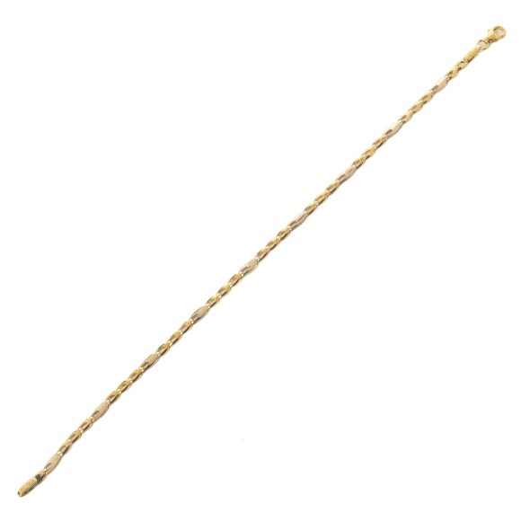Βραχιόλι αλυσίδα modern hoops