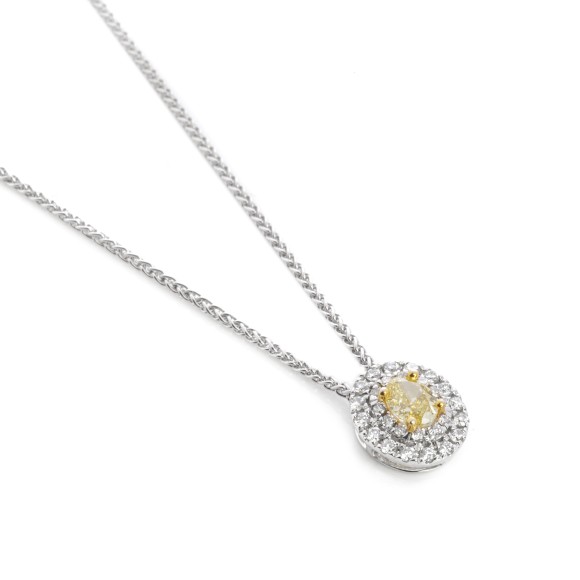 Κολιέ πολύπετρο diamonds 0.39ct