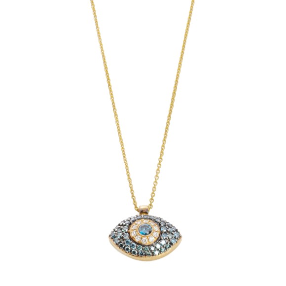 Μάτι κλασσικό blue diamonds 0.33ct