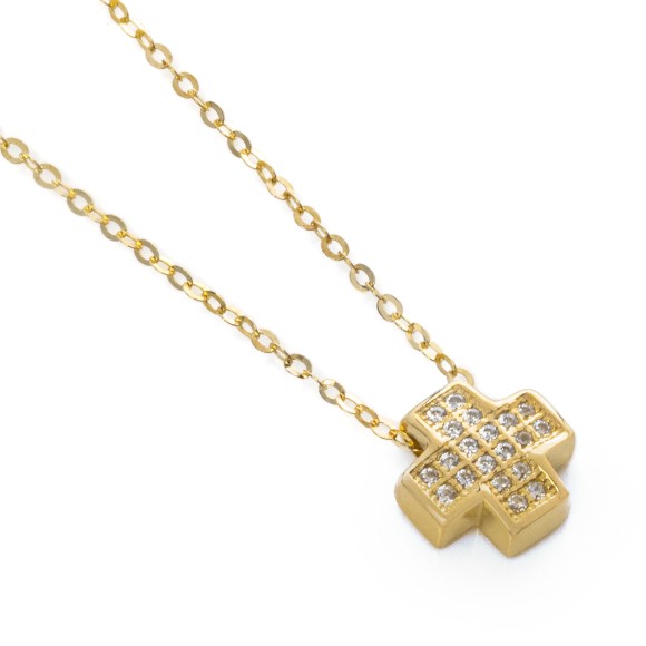 Σταυρός τετράγωνος με πέτρες