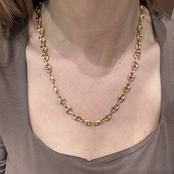 Αλυσίδα λαιμού oval link