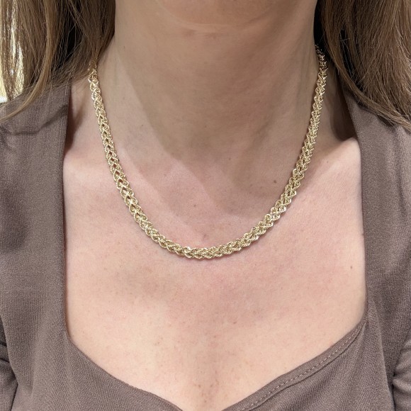 Κολιέ πλεκτό