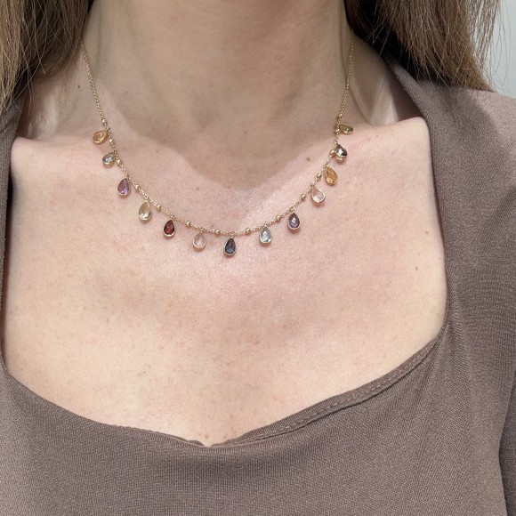 Βραχιόλι με διάφορες ορυκτές