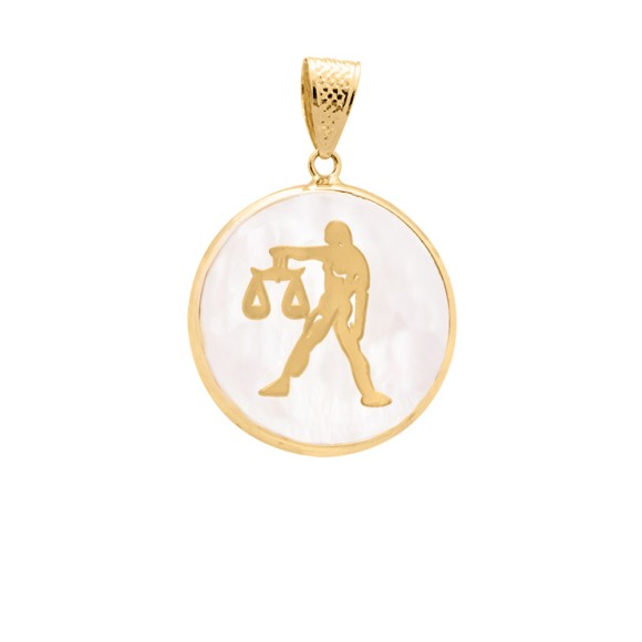 Zώδιο Ζυγός mother of pearl