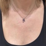 Bizzotto κολιέ με διαμάντια και ζαφείρια 1.48ct