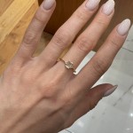 Δαχτυλίδι green amethyst (0.64ct)