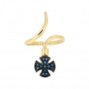 Δαχτυλίδι blue cross