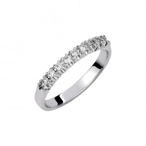 Δαχτυλίδι σειρέ με διαμάντια 0.17ct