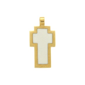 Σταυρός λευκός gold 5273790