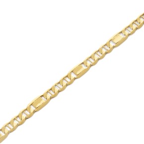 Βραχιόλι αλυσίδα classic hoops