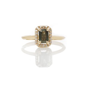 Δαχτυλίδι ροζέτα με ζαφείρι 0.98ct