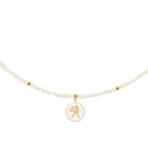 Zώδιο μαργαριταρένιο κολιέ Ζυγός