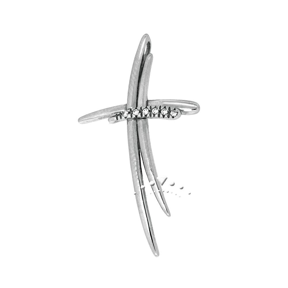 Σταυρός λευκόχρυσος μοντέρνος