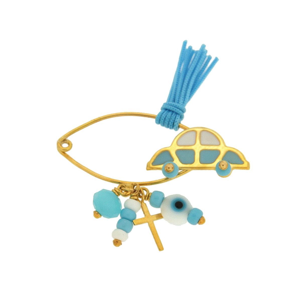 Παραμάνα με αυτοκίνητο, σταυρό και μάτι K14