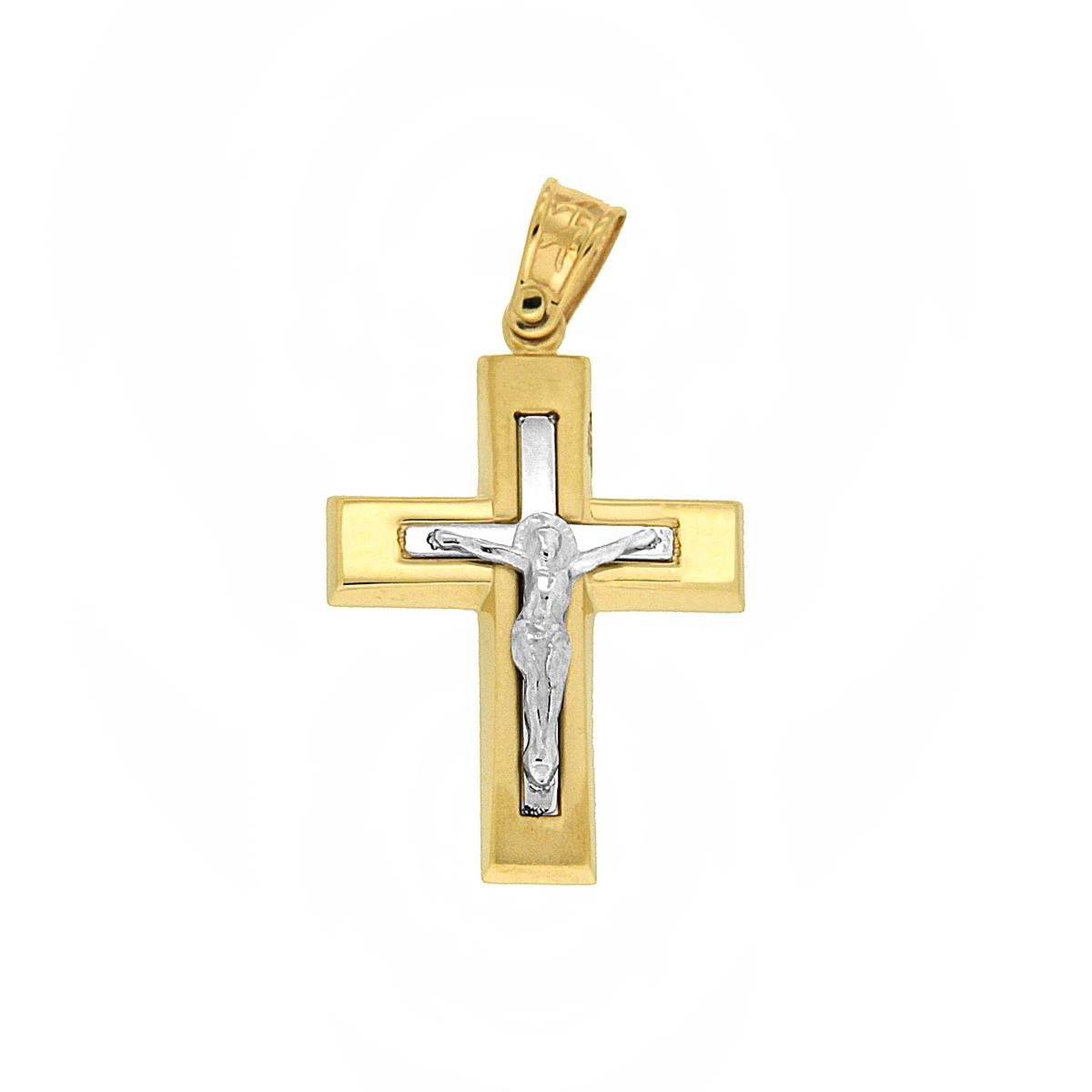 Σταυρός γυαλιστερός με τον εσταυρωμένο (4682090)