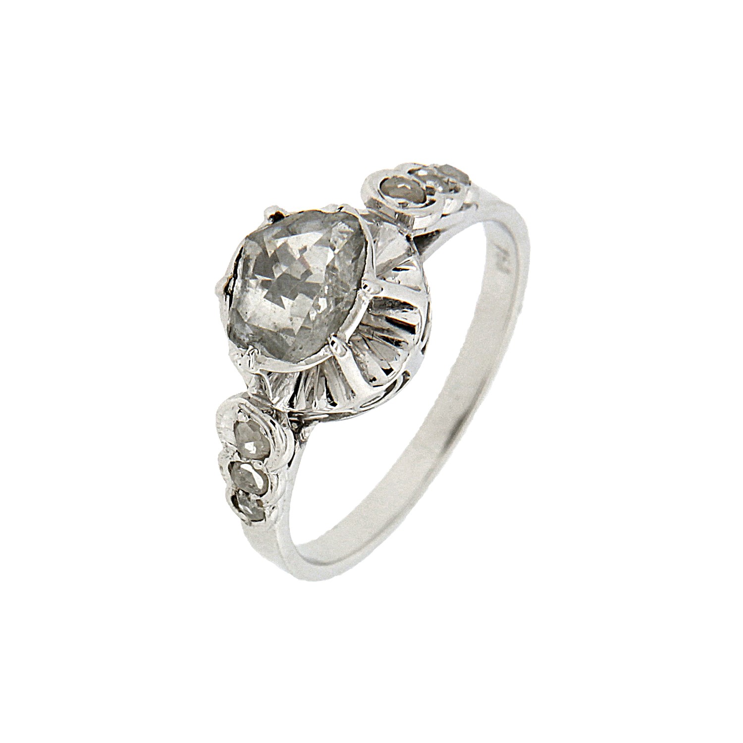 Δαχτυλίδι με διαμάντι ακανόνιστο