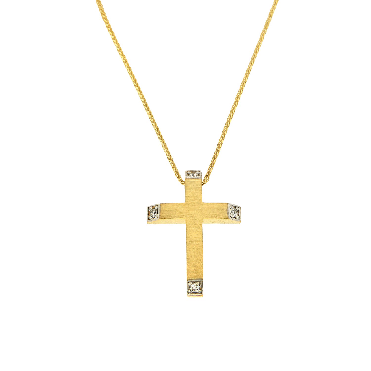 Σταυρός με διαμάντια 4968350