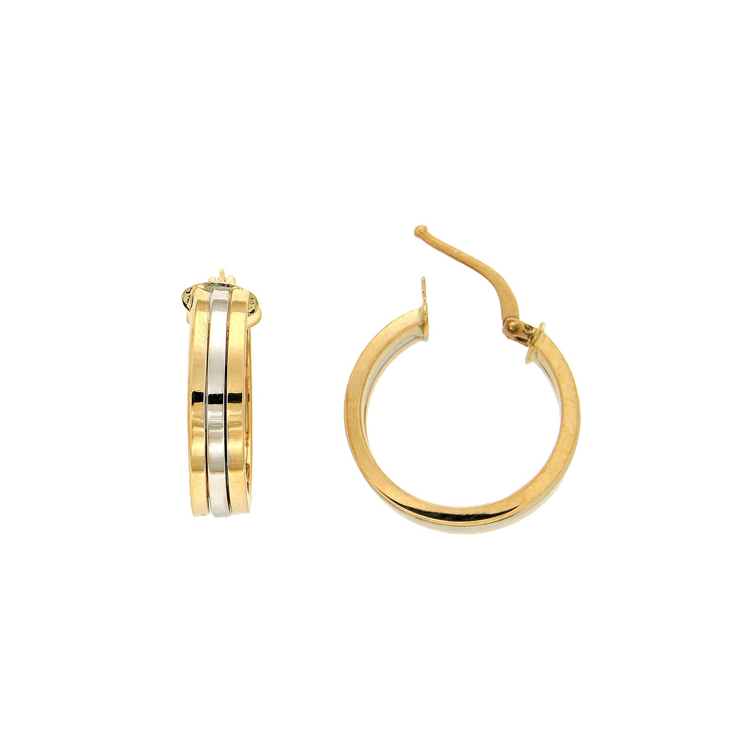 Κρίκοι δίχρωμοι K14 (585) 5228290