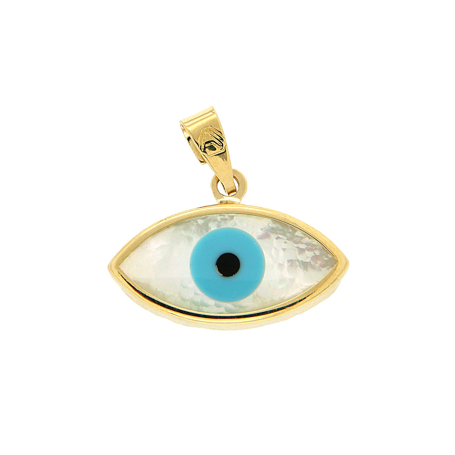 Μενταγιόν μάτι χρυσό Κ9 (375) 5408390