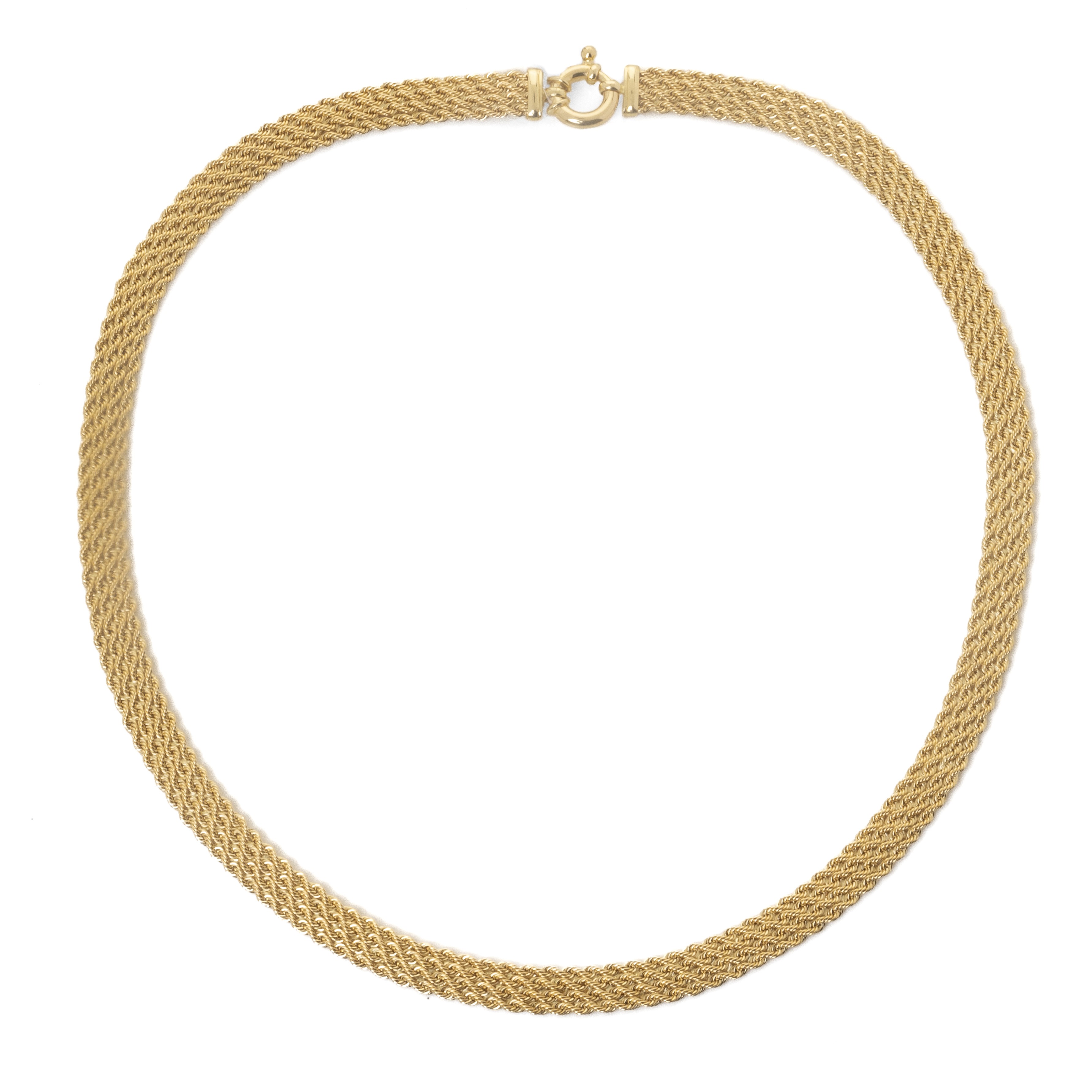 Κολιέ statement πλεκτό