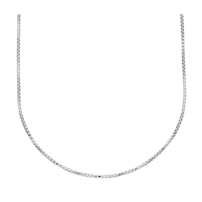 Αλυσίδα λαιμού λευκόχρυση Κ18(750) 5171690