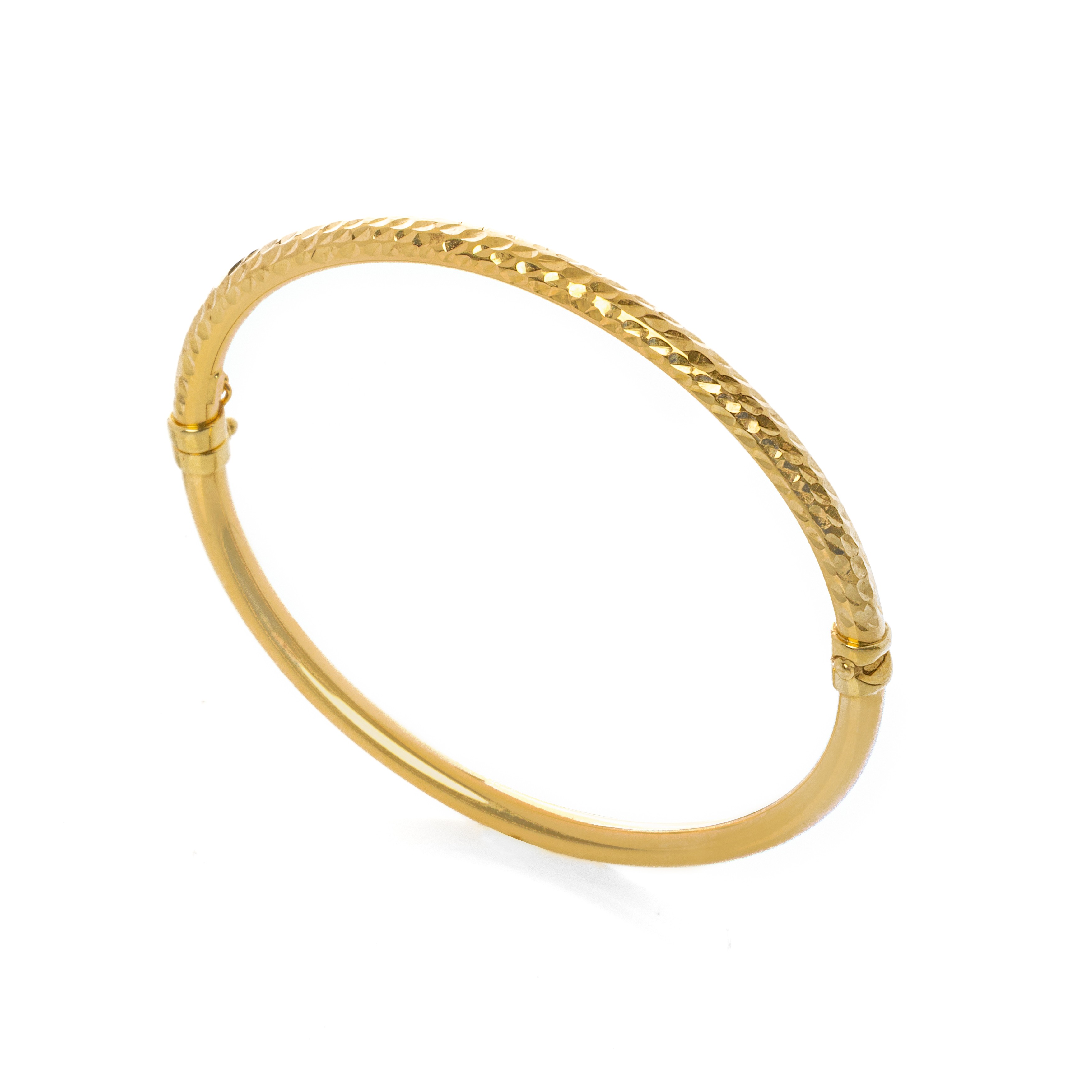 Χειροπέδα double faced με σκάλισμα Κ14 (585)